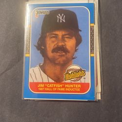 Jim Hunter 1987 Donruss #19