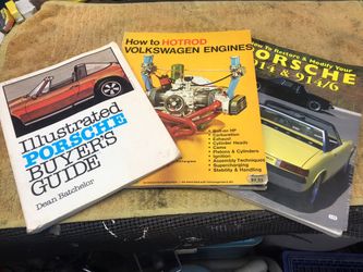 Porsche VW Literature Books Hotrodding Buyers Guide Volkswagen Air cooled 914 911 Beetle
