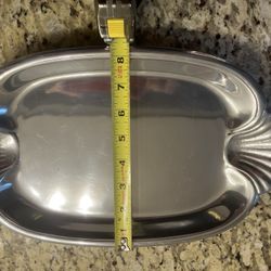 WILTON ARMATELE PEWTER PLATTER/TRAY. NEW. 14” x 8.5”