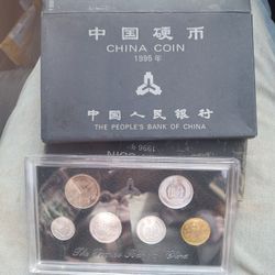 1995, 1996,1997,1998,1999 Peoples Bank Of China Coin Collections