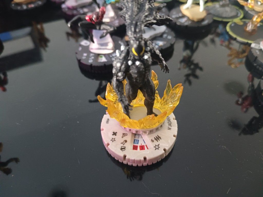 This is it. Heroclix Black Panther set N'Jadaka (#060) Chase figure