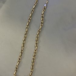 Cadena De Oro 10k Corte Gucci 