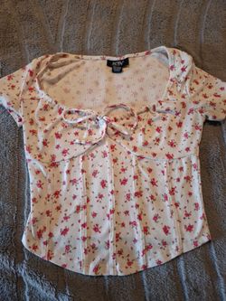 Rose Pattern Blouse
