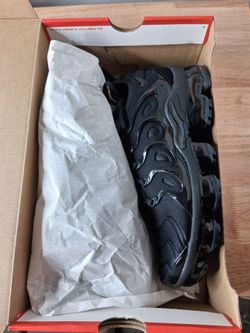 Black Vapormax Plus 7.5, 8, 8.5, 9, 9.5, 10, 10.5, 11, 11.5, 12, 13, 14