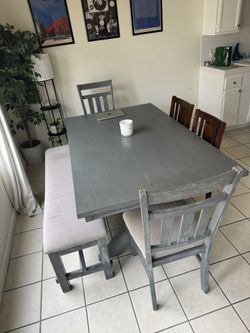 Dining Table And Chairs Set, MUST GO TODAY!