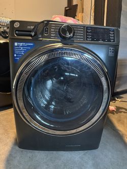 GE Appliances Washer & Dryer Set -Bluetooth
