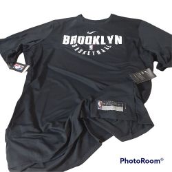 Nike Men's Brooklyn Nets NBA Team Issue Practice Shirt 3XLT 