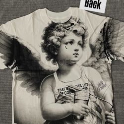 Awflul Lot Of Cough Syrup angel tee size medium 