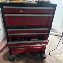 Tool Box Including Tools 