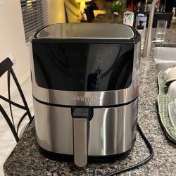 Like New Gourmia Air Fryer Stainless Steel 