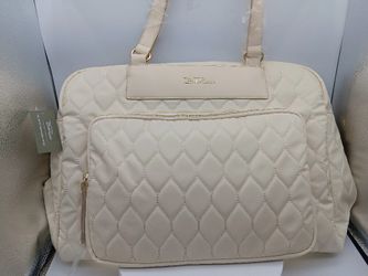 Bella Russo Quilted 17.7" Weekender Duffle Bag