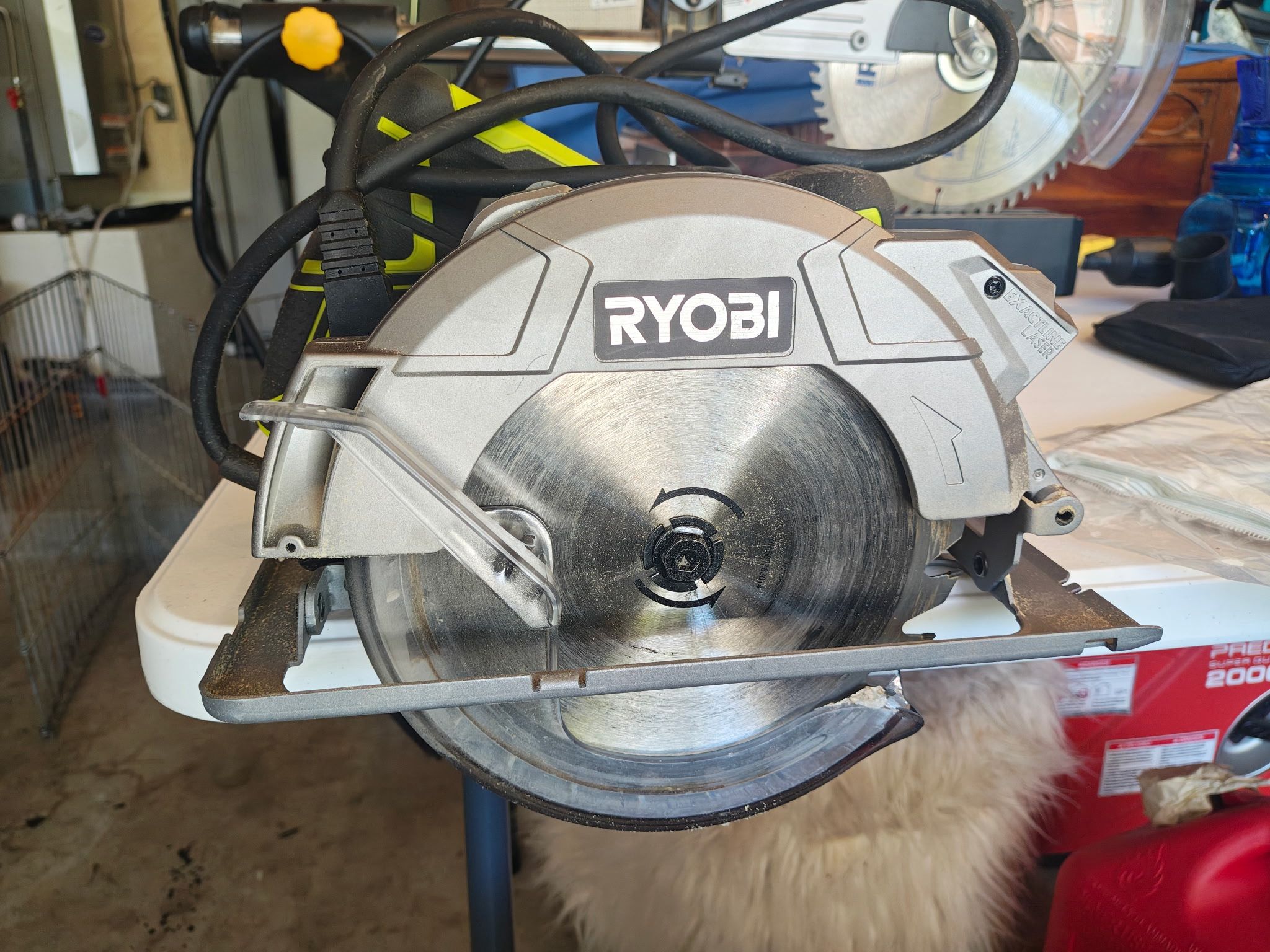 RYBOI Circular Saw With Laser