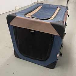 Canvas Dog Crate