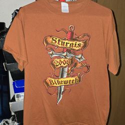 2008 Sturgis Bike Week Shirt Sz Medium 