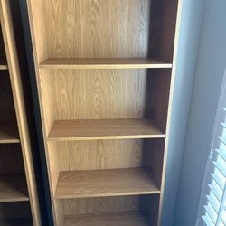 (2) 6’ Bookcases 