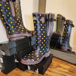 Women's Jileon Rain Boots Size 10