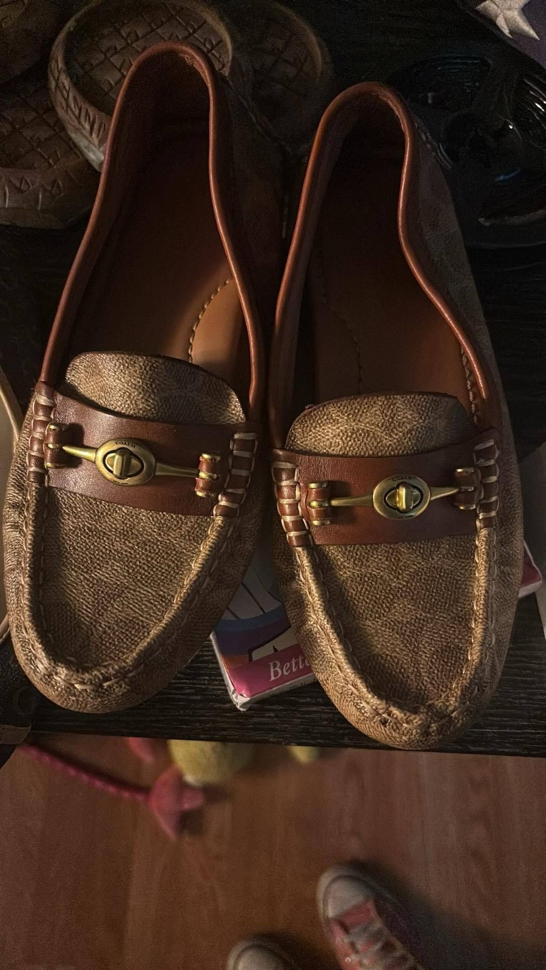 Coach Loafers Size 7.5