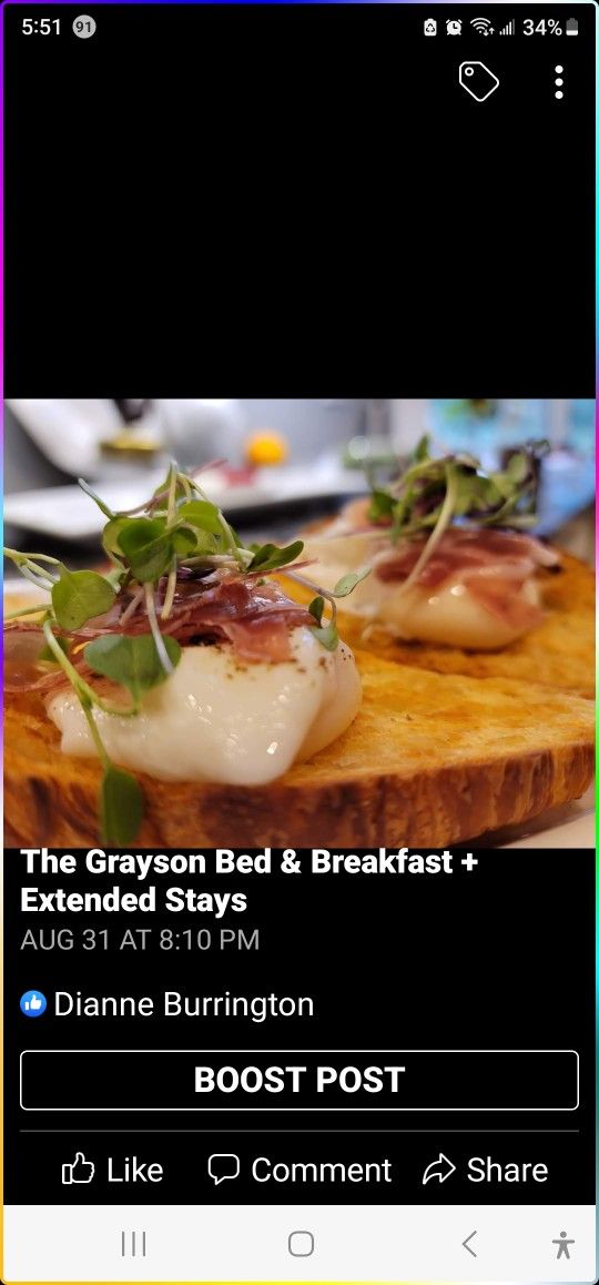 Ultimate B&B Experience GIFT certificate