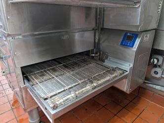 Commercial Conveyor Pizza Oven Stainless Steel