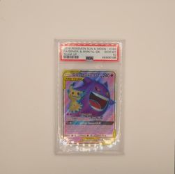 Gengar & Mimikyu GX PSA 10 #164/181 – Team Up Full Art