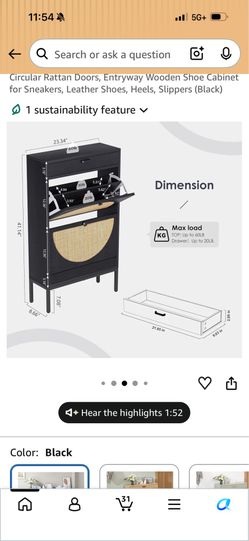 Shoe storage