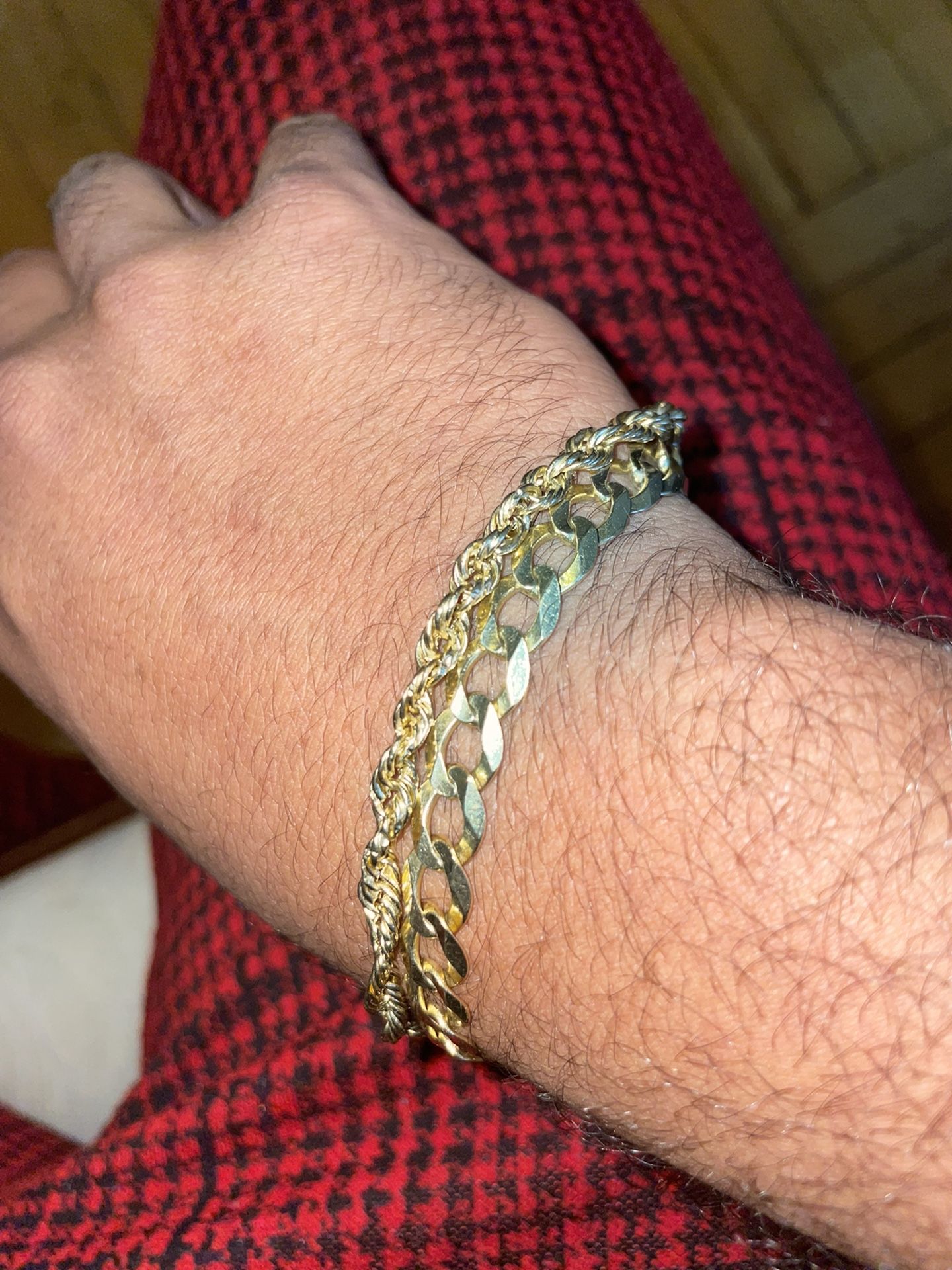 10k Rope Bracelet