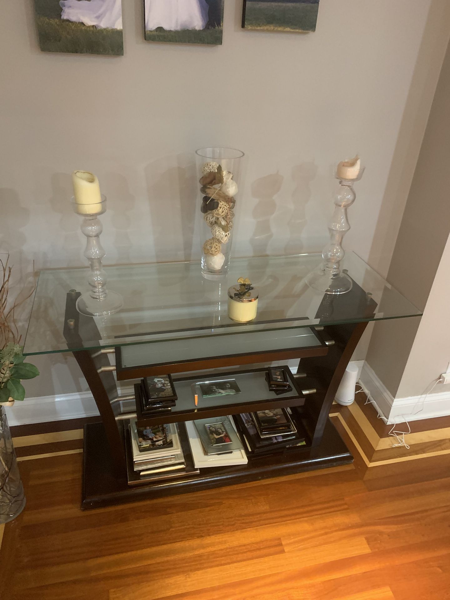 3 Piece Glass cocktail Tables