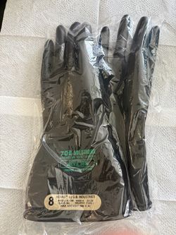 Novax Class 00 Rubber Insulating Gloves Size 8