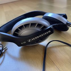 Sennheiser HD 408 Headband Headphones - Silver