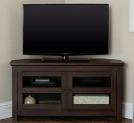 Wood Corner TV Stand