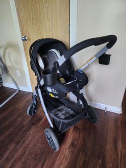 Graco snugfit dlx/ base/ stroller system