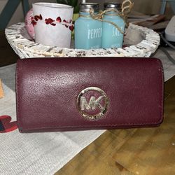 Michael Kors Burgundy Wallet