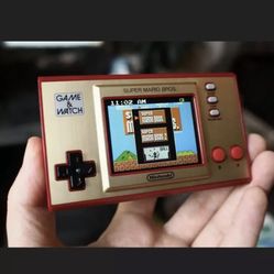 Nintendo Game And Watch Super Mario Bros. 35th Anniversary Handheld 🔥