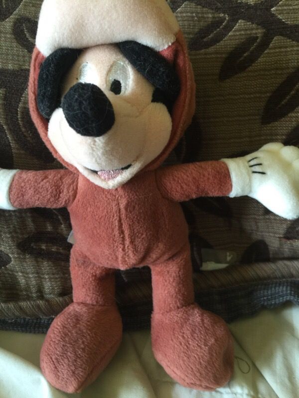 Monkey Mickey Disney stuffed animal