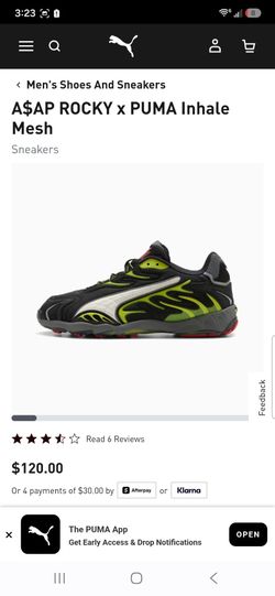 A$AP Rocky x Puma Inhale size 5.5