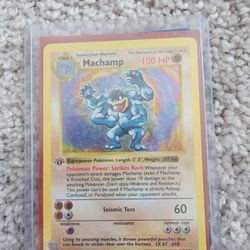 1st Edition Shadowless Machamp