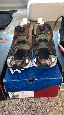 Reebok Instapump Fury Aape by A Bathing Ape sz 9.5