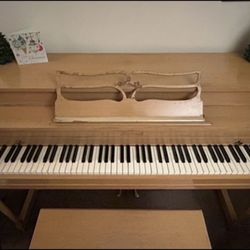 Stand up acoustic piano
