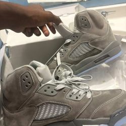 air jordan 5 wolf grey