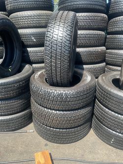 LT245/75R17 Michelin Set of four used tires $400