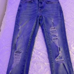 arizona ripped jeans size 0
