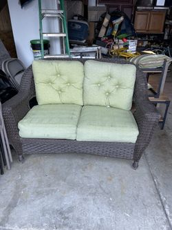 Outside Wicker Love
