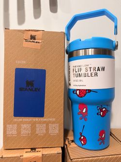 Stanley IceFlow Flip Straw Tumbler 20oz Spider-Man
