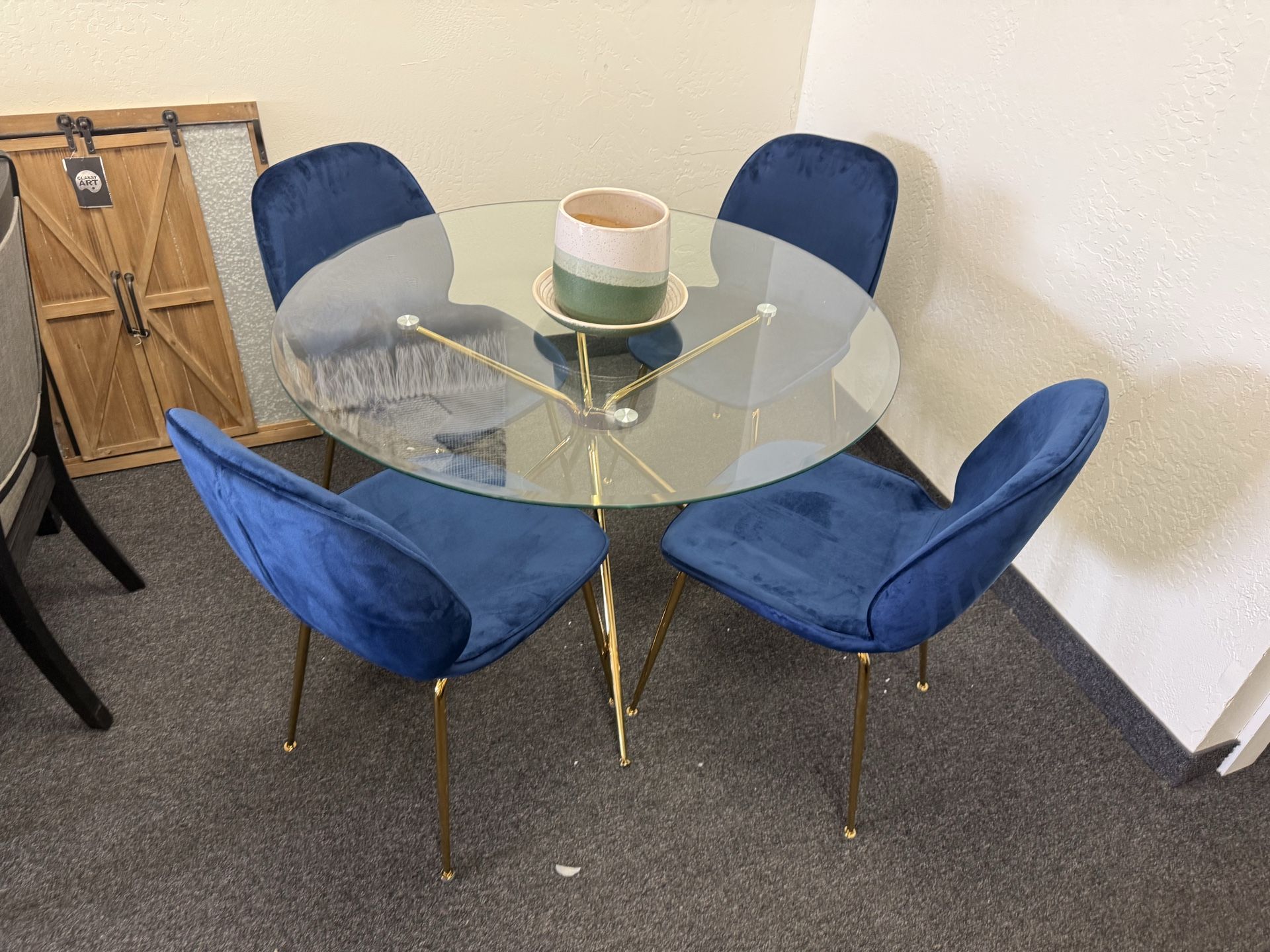 Dining table with 4 chairs