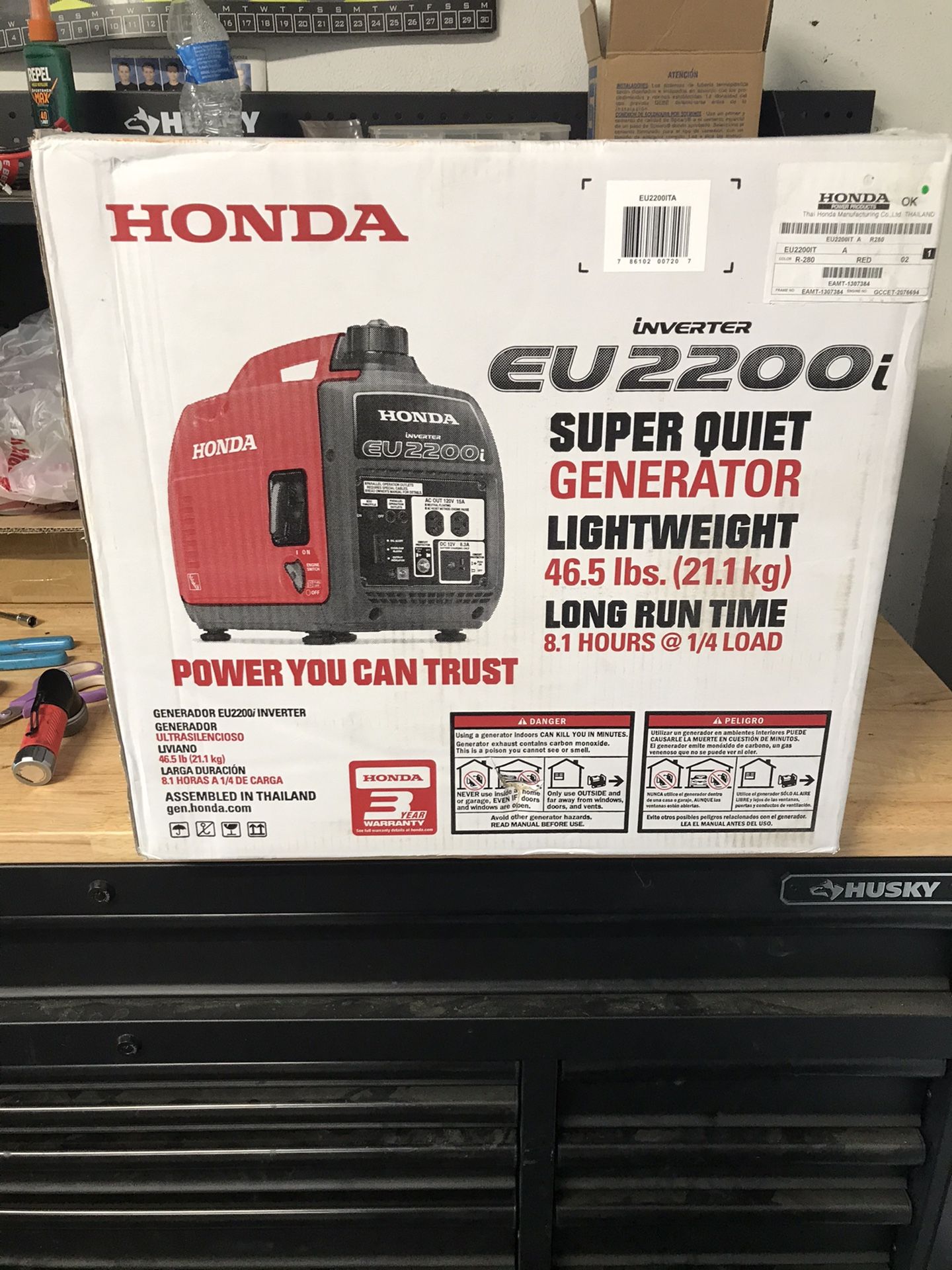 Honda eu2200i generator