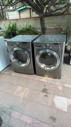 LG Washer And Gas Dryer Working Condition 
