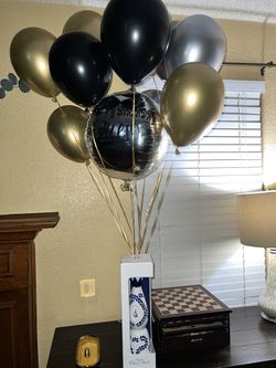 Balloon Present Bouquet 