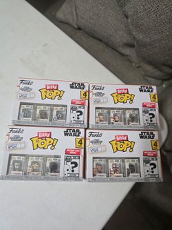 Funko Bitty Pop Star Wars 4-Pack Bundle
