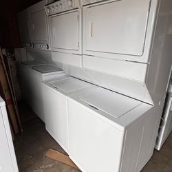 24” and 27” wide stack washer dryer