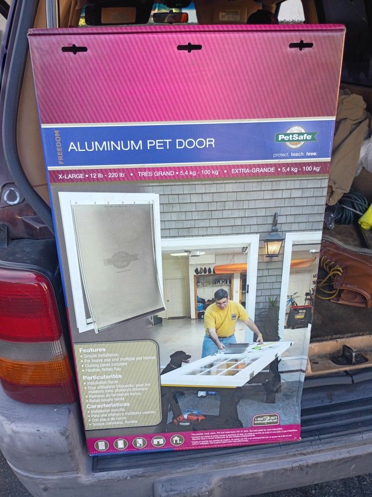 Aluminum Pet Door XL